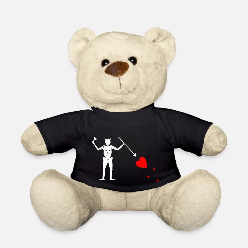 Edward Teach Flag - Nounours - noir