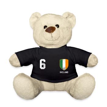 Ireland - Teddy Bear - black - Front