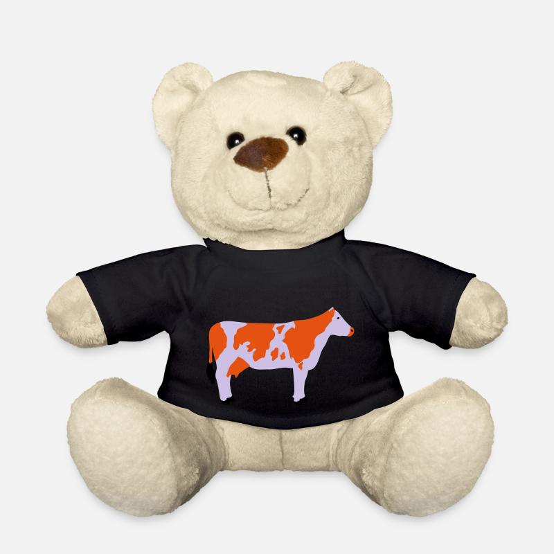 Vache 4 - Nounours - noir