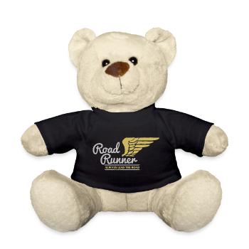 Biker picture - Teddy Bear - black - Front