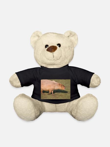 Capybara capybara (Hydrochoerus hydrochaeris) - Teddy Bear - black