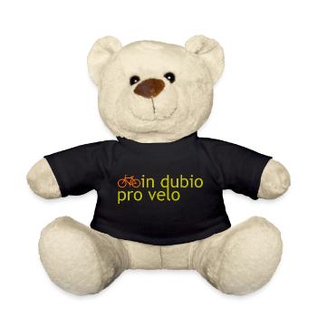 in dubio pro velo - Teddy - Schwarz - Vorne