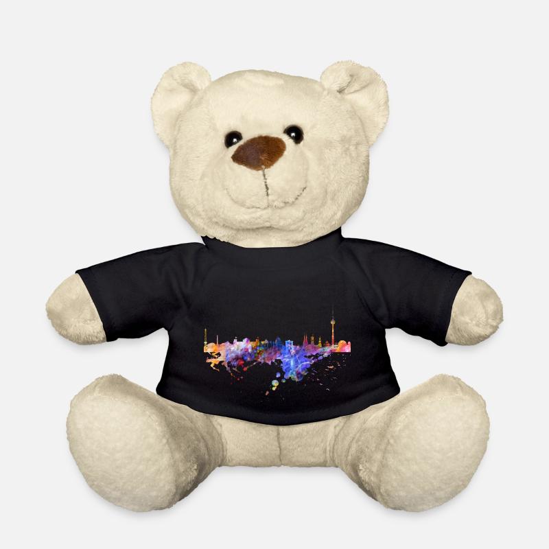 Berlin Skyline - Teddy - Schwarz