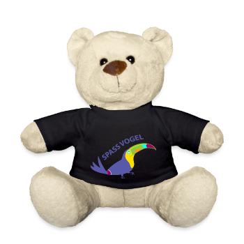 Spassvogel (a) - Teddy - Schwarz - Vorne