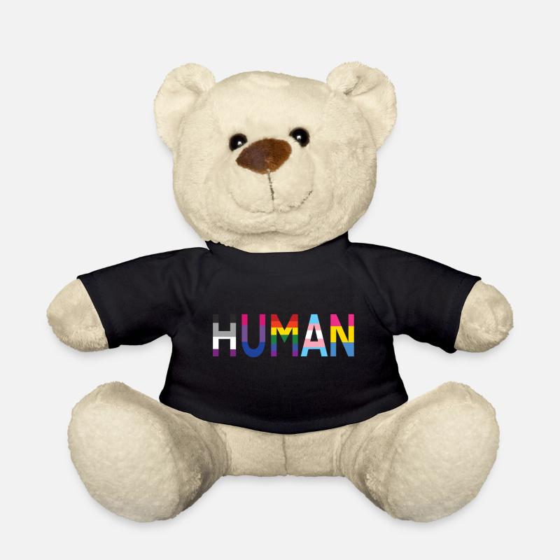 HUMAN SCHRIFTZUG - Teddy - Schwarz