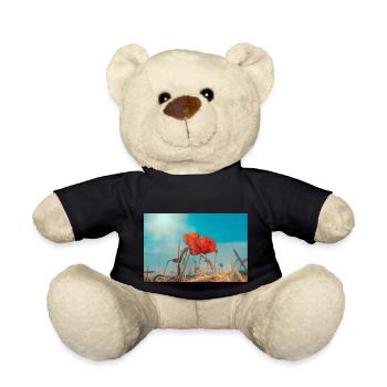 Coquelicots - Nounours - noir - Devant