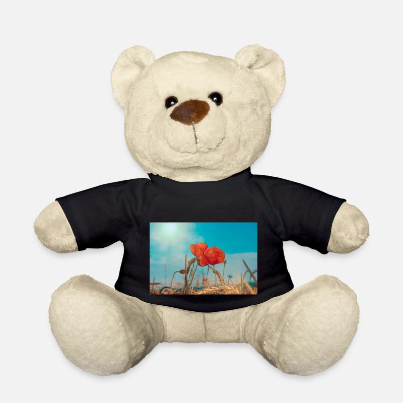 Coquelicots - Nounours - noir