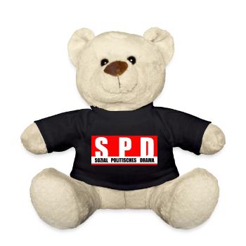 SPD - Teddy - Schwarz - Vorne