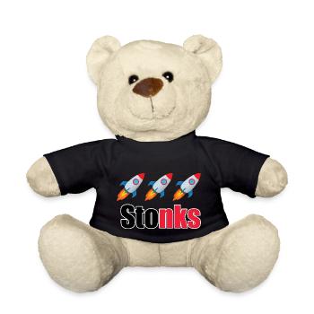 Pierres - Nounours - noir - Devant