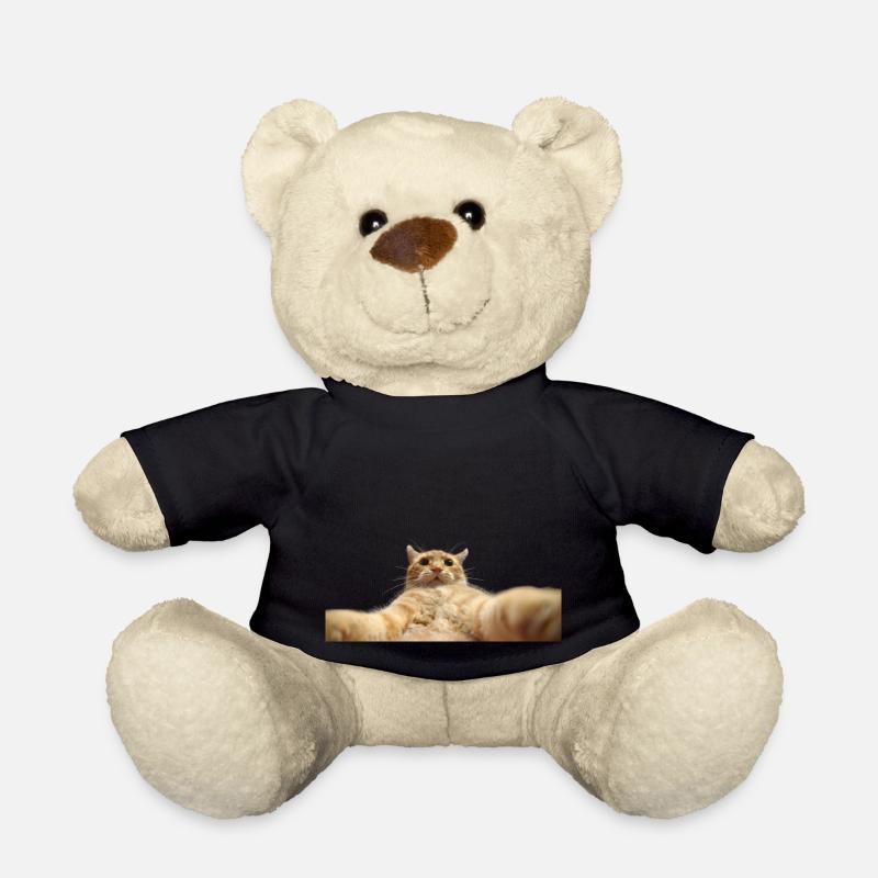 Chat selfie - Nounours - noir