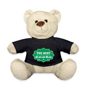 THE BEST écolo - Nounours - noir - Devant