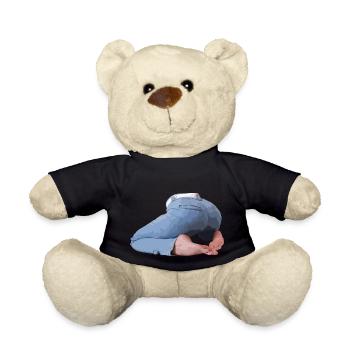 Po und Füße - Teddy - Schwarz - Vorne