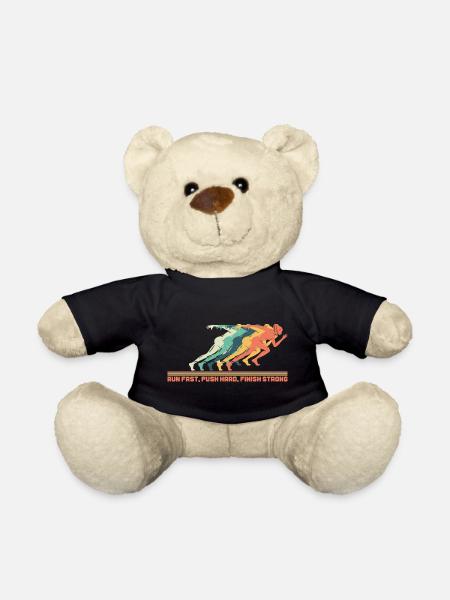 Laufen Leichtathletik Läufertraining - Teddy - Schwarz