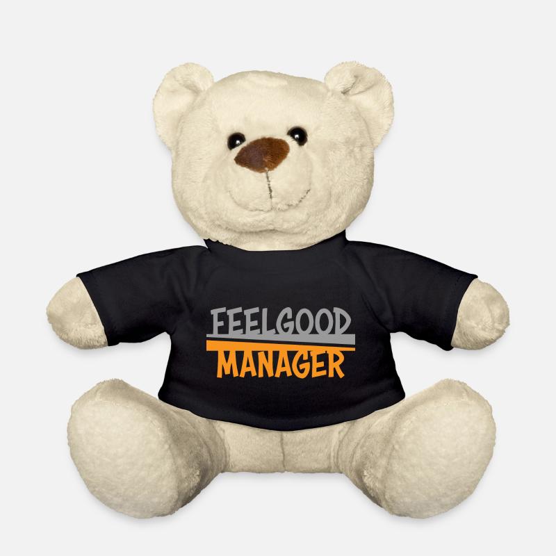 Feelgood Manager gris orange - Nounours - noir