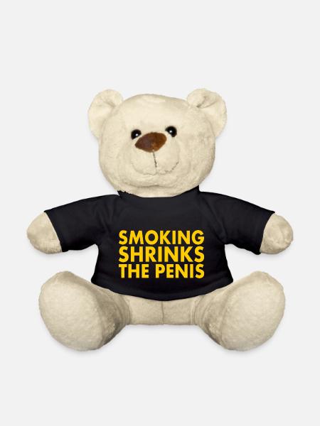 Smoking shrinks the penis - Teddy - Schwarz