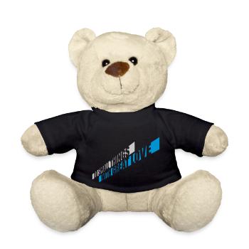 Zitat do small things - Teddy - Schwarz - Vorne