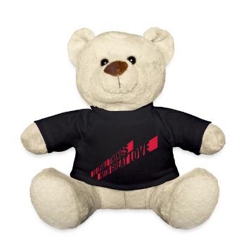 Zitat do small things - Teddy - Schwarz - Vorne