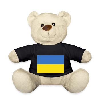 Ukraine - Teddy - Schwarz - Vorne