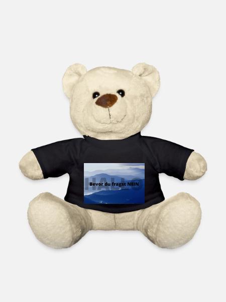 Presentie :Bevor du fragst NEIN: - Teddy - Schwarz