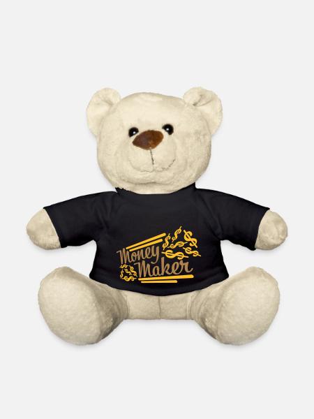 Selfmade Money Maker Dollar - Teddy - Schwarz