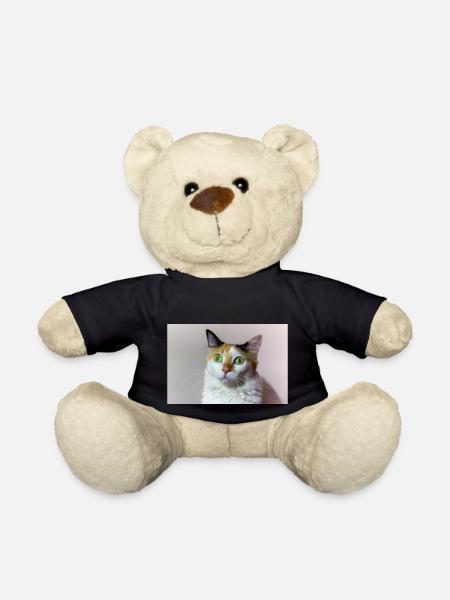 the cat - Teddy Bear - black