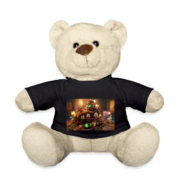 Christmas 25 - Teddy Bear - black - Front