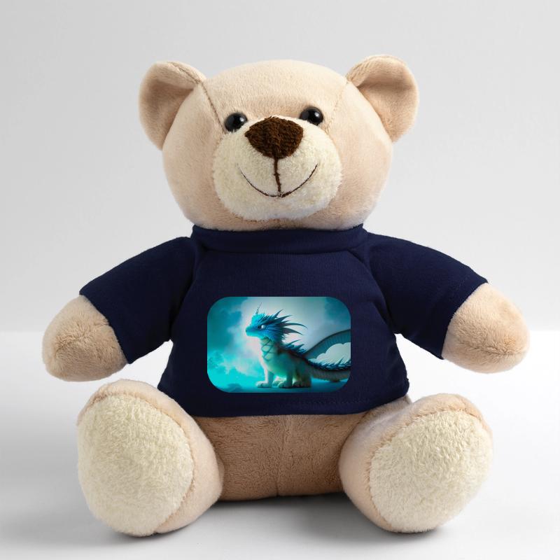 Grummliger kleiner Drache Teddy