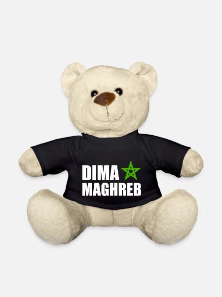 Dima maghreb - maroc - Nounours - noir