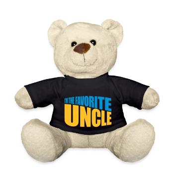 im the favorite uncle - Teddy - Schwarz - Vorne