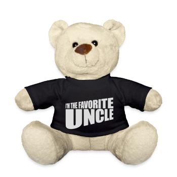 im the favorite uncle - Teddy - Schwarz - Vorne