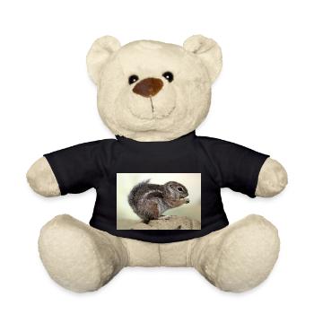 Chipmunk (in german kanadisches Streifenhörnchen) - Teddy Bear - black - Front