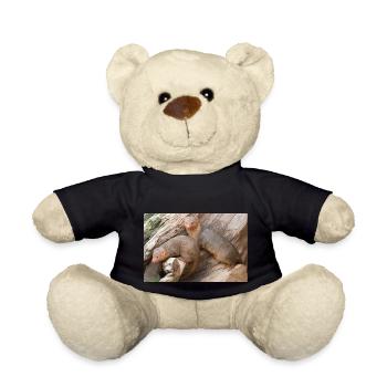 dwarf mongoose (in german Zwergmangusten) Helogale - Teddy Bear - black - Front