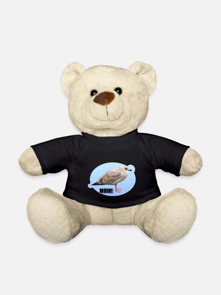 Möwe - Teddy - Schwarz