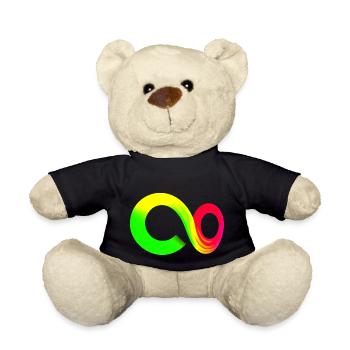 Rainbow Course Symbole infini infini - Nounours - noir - Devant