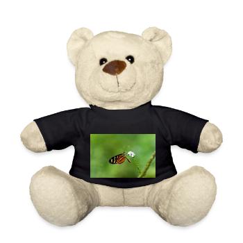 butterfly - Teddy Bear - black - Front