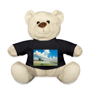 Enchanted nature - Teddy Bear - black - Front