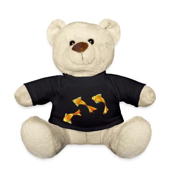 Fische - Teddy - Schwarz - Vorne