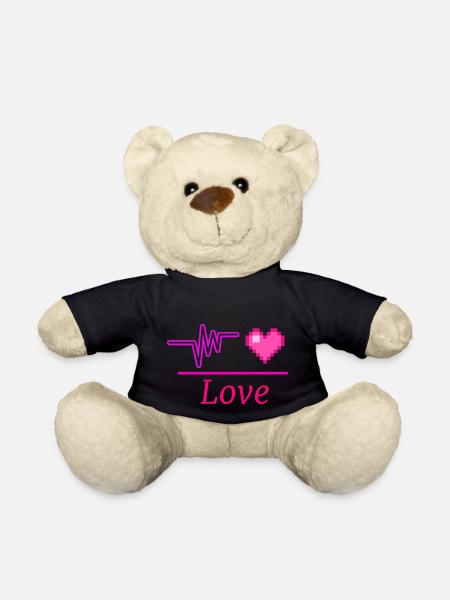 Amour - Nounours - noir