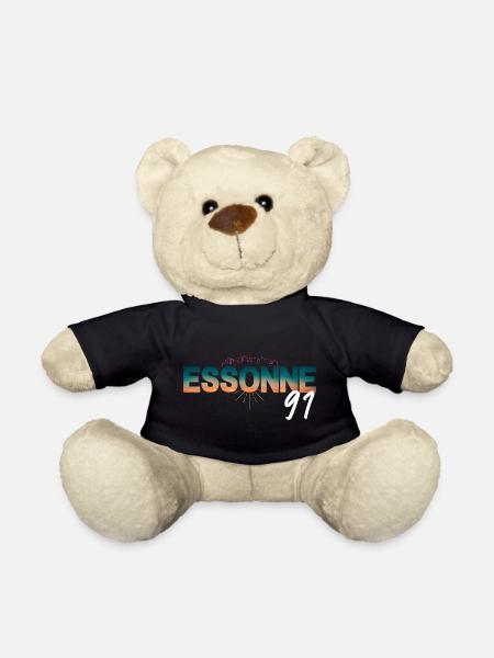 Essonne Sunset Skyline 91 - Teddy Bear - black