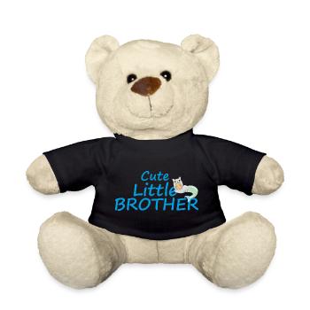 Süßer kleiner Bruder - Teddy - Schwarz - Vorne