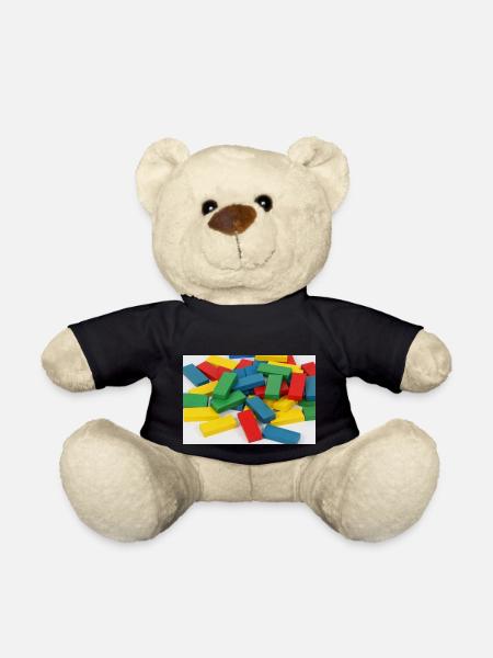 Bunte Bauklötze - Teddy - Schwarz