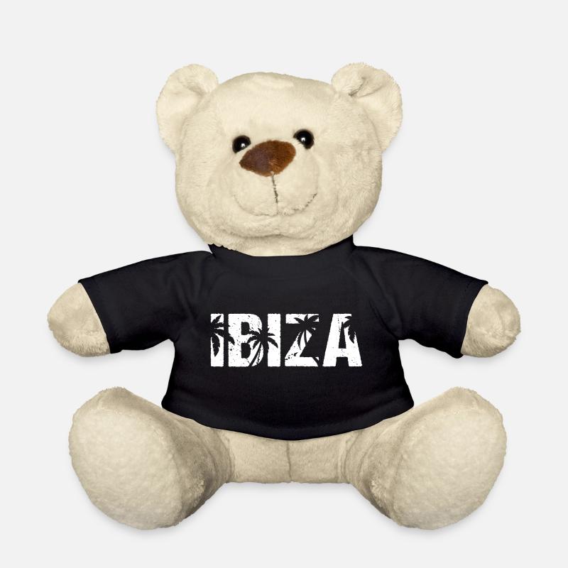 Ibiza Palmen - Teddy - Schwarz