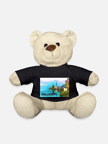 Hallstatt künstlerisch - Teddy - Schwarz