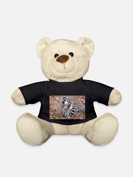 Kattas Lemur catta - Teddy - Schwarz