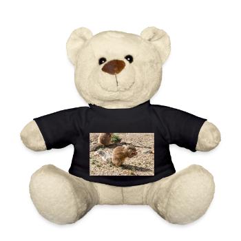 Afrikanische Ziesel (auf Deutsch Afrikanische B - Teddy - Schwarz - Vorne