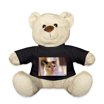 cat - Teddy Bear - black - Front