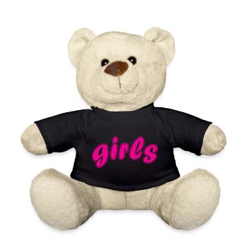 girls - Nounours - noir - Devant