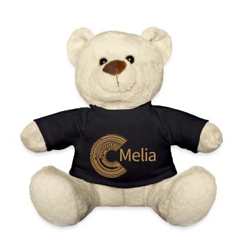 Für Melia - Teddy - Schwarz - Vorne