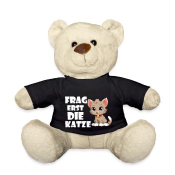 Demandez d’abord au chat. - Nounours - noir - Devant
