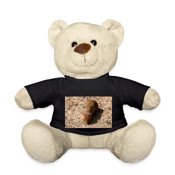 dwarf mongoose (in german Zwergmangusten) Helogale - Teddy Bear - black - Front